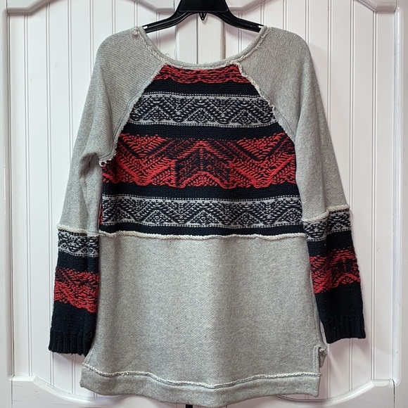 Free People Snow Angel Pullover Top L - Picture 4 of 6